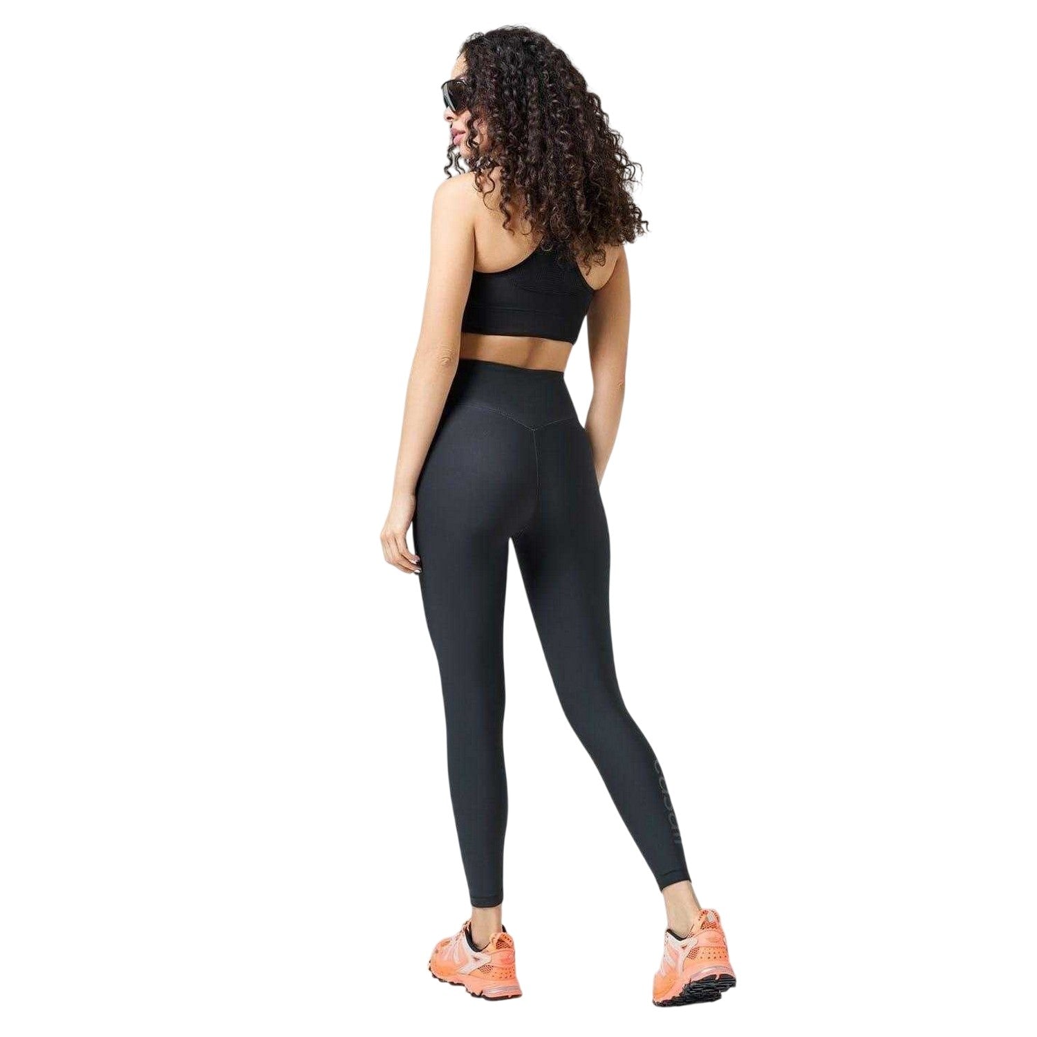 Black - Back - Casall Womens-Ladies High Waist Leggings