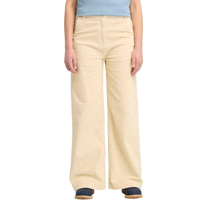 Angora - Side - Timberland Womens-Ladies Corduroy Wide Leg Trousers