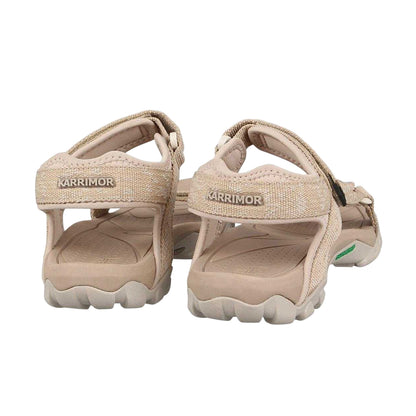 Beige - Back - Karrimor Womens-Ladies Amazon Walking Sandals