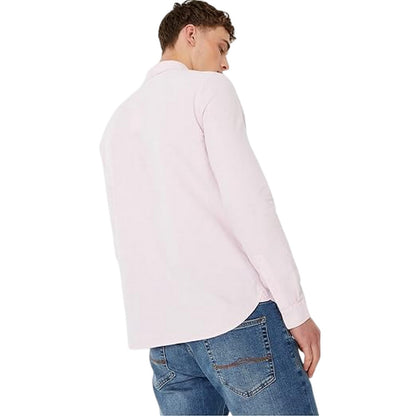 Pink - Back - Jack Wills Mens Plain Oxford Shirt