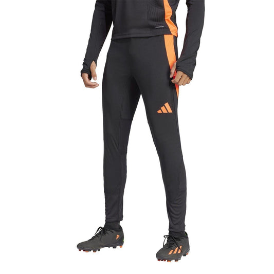 Black - Front - Adidas Mens Tiro 24 Colour Block Slim Jogging Bottoms