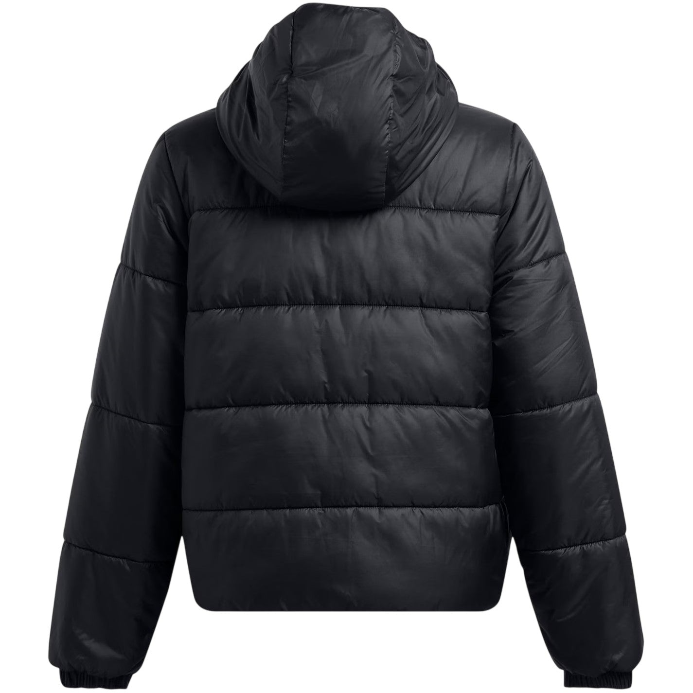 Black - Back - Under Armour Womens-Ladies Quilted Lightweight Tailored Puffer Jacket