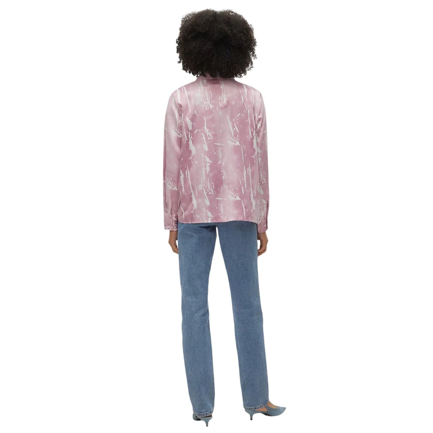 Purple Orchid - Back - Vero Moda Womens-Ladies Relaxed Fit Shirt