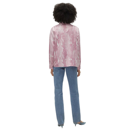 Purple Orchid - Back - Vero Moda Womens-Ladies Relaxed Fit Shirt