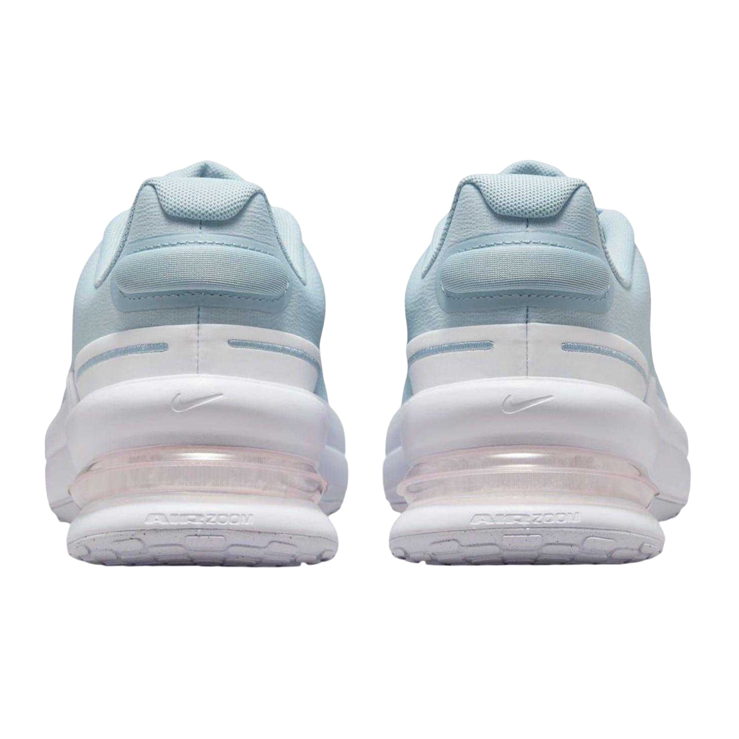 Pale Blue-Pink - Back - Nike Womens-Ladies Air Z Upturn Leather Shoes
