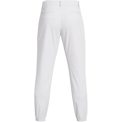 Grey - Back - Under Armour Mens Tapered Golf Trousers