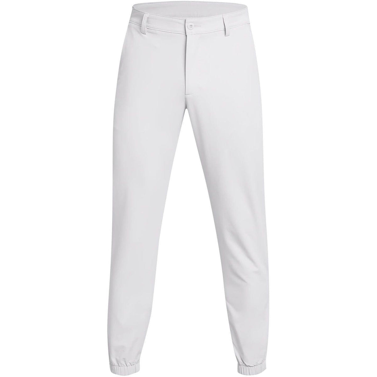 Grey - Front - Under Armour Mens Tapered Golf Trousers