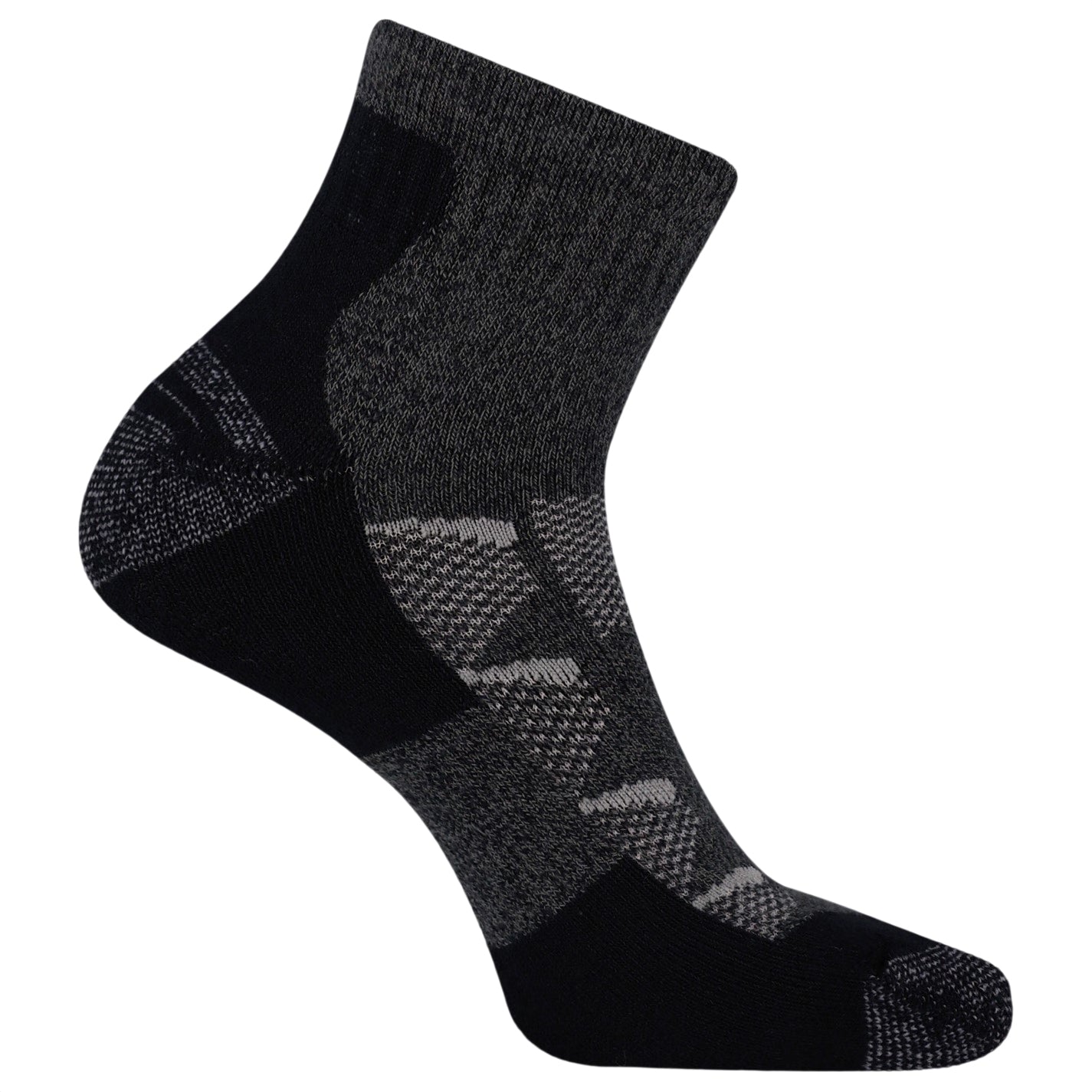 Grey - Front - Merrell Unisex Adult Hiking Ankle Socks