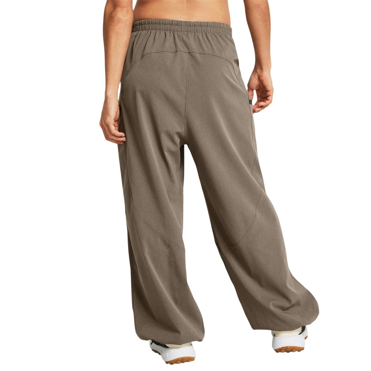 Brown - Lifestyle - Under Armour Womens-Ladies Woven Relaxed Fit Joggers