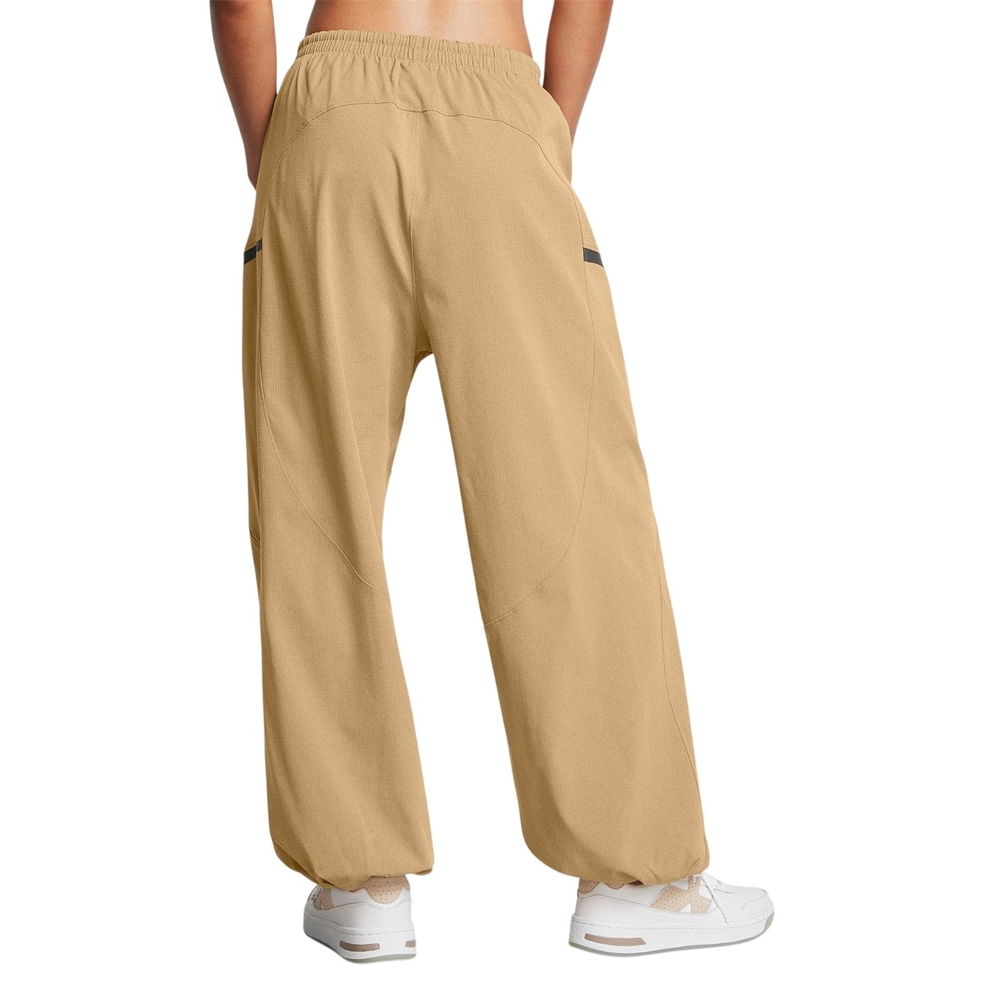 Tan - Lifestyle - Under Armour Womens-Ladies Woven Relaxed Fit Joggers
