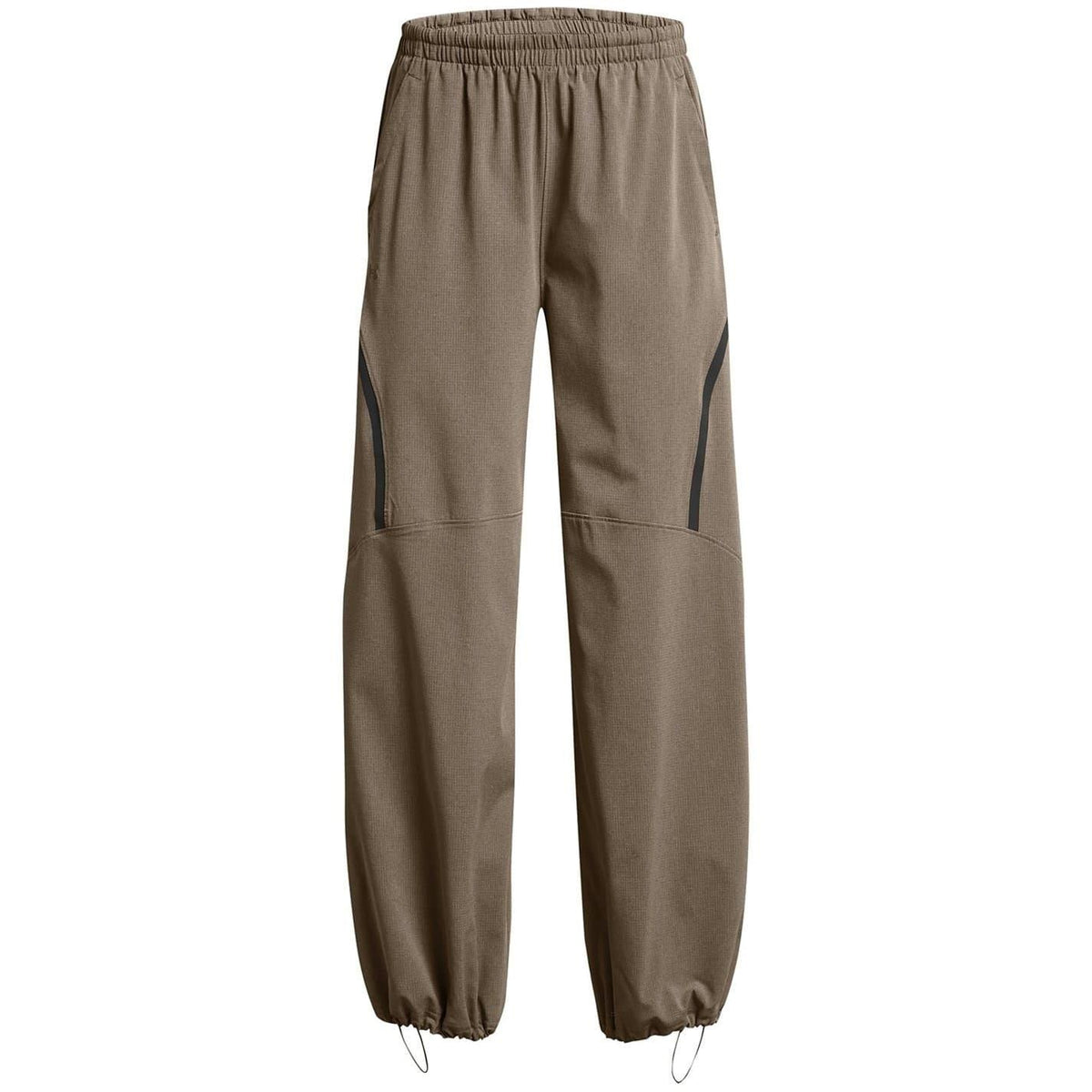 Brown - Front - Under Armour Womens-Ladies Woven Relaxed Fit Joggers
