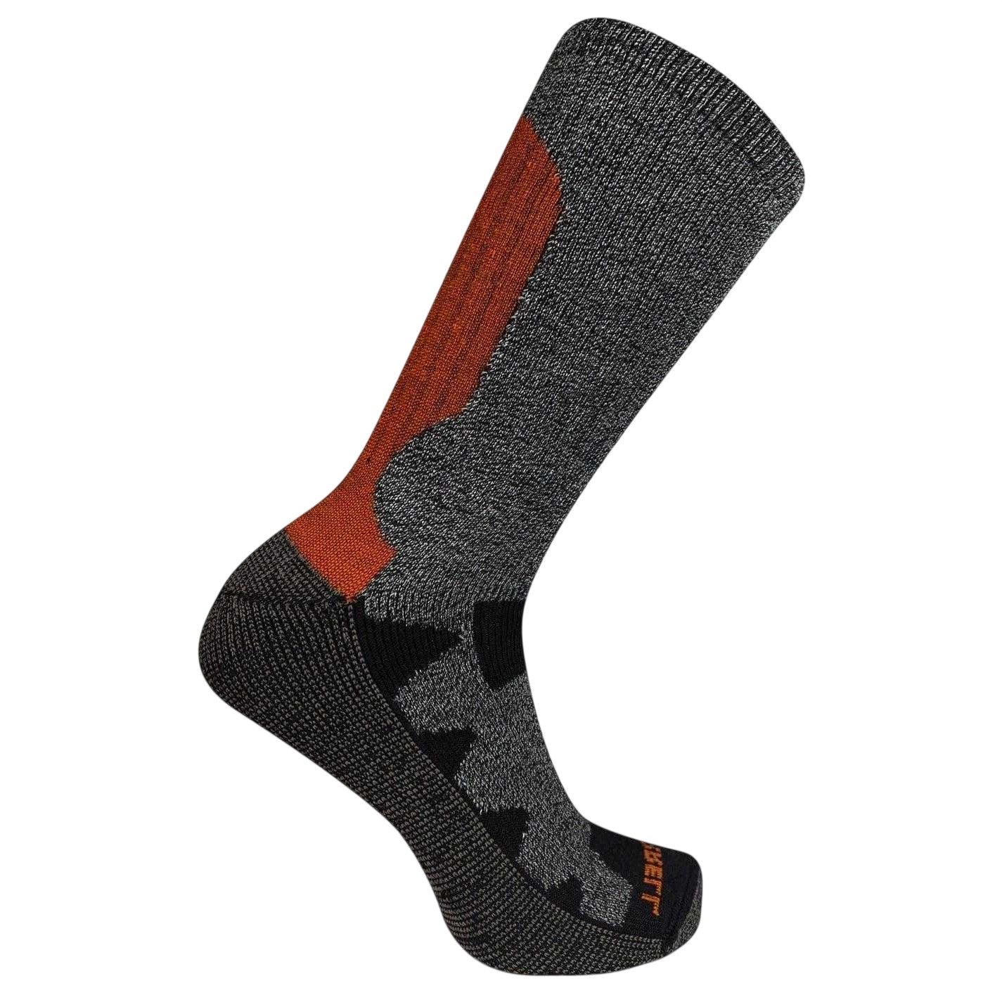 Black - Back - Merrell Unisex Adult Moab Thermal Crew Socks