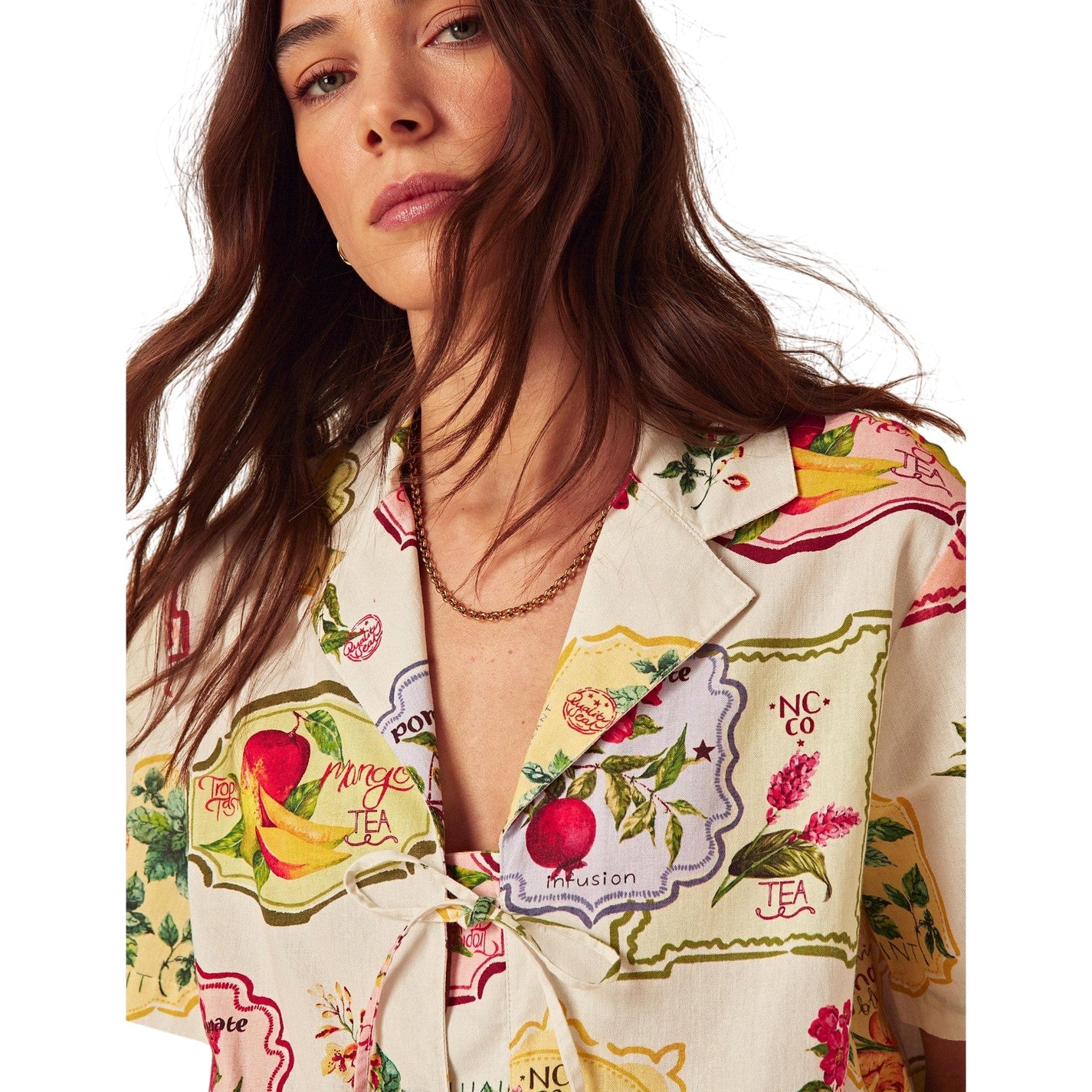 Multicoloured - Side - Nobody´s Child Womens-Ladies Harper Relaxed Fit Shirt