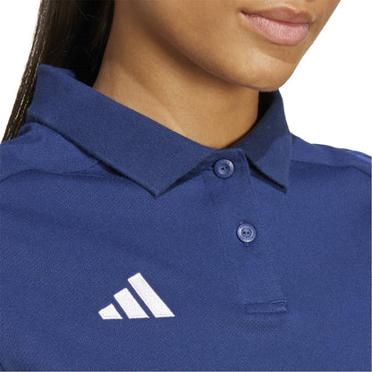 Navy Blue - Lifestyle - Adidas Womens-Ladies Tiro 24 Short-Sleeved Polo Shirt
