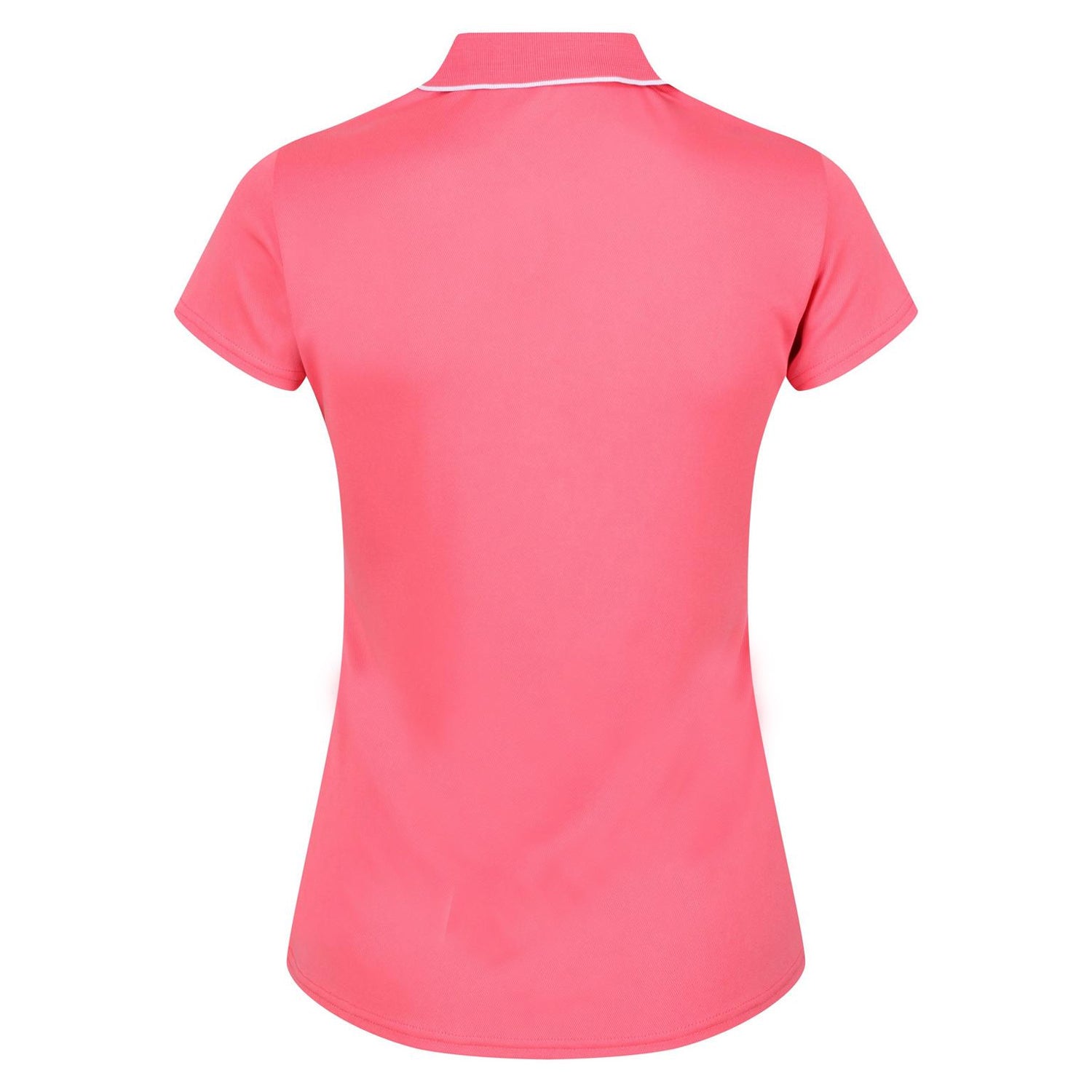 Tropical Pink - Back - Regatta Womens-Ladies Maverick V Regular Short-Sleeved Polo Shirt