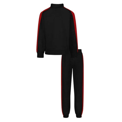 Black-Red - Back - Under Armour Baby Tracksuit