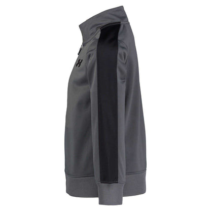Grey-Black - Side - Under Armour Baby Tracksuit