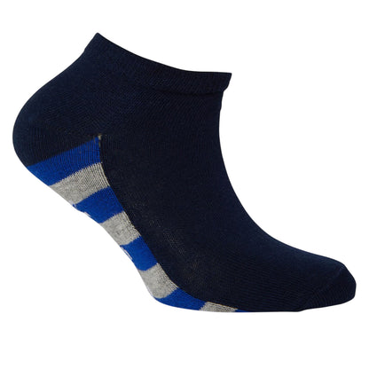 Multicoloured - Lifestyle - Nicce Childrens-Kids Lettering No-Show Socks (Pack of 5)