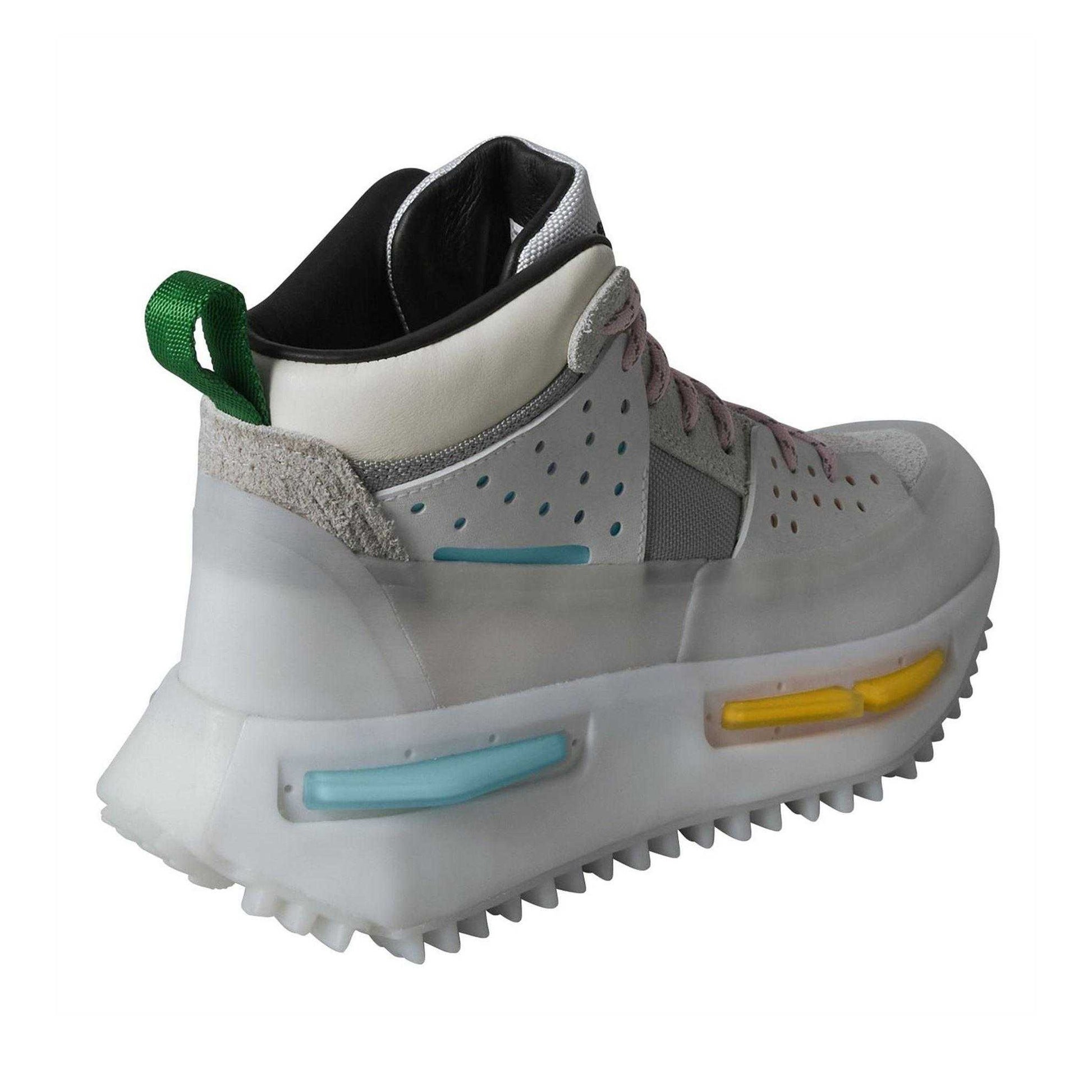 White - Back - Adidas Unisex Adult Pharrell NMD Ryat Suede Panel High Top Trainers