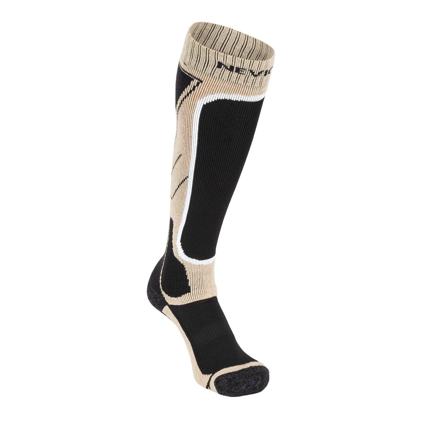 Oxford Tan - Back - Nevica Womens-Ladies Meribel Ski Socks (Pack of 2)