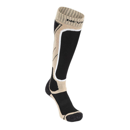 Oxford Tan - Back - Nevica Womens-Ladies Meribel Ski Socks (Pack of 2)