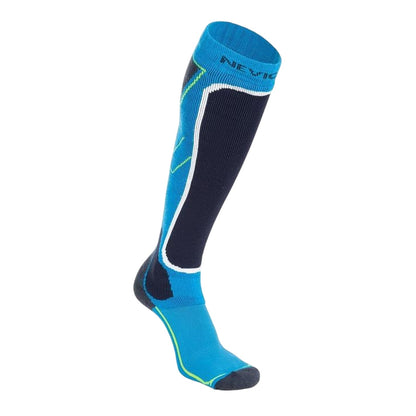 Blue - Back - Nevica Womens-Ladies Meribel Ski Socks (Pack of 2)