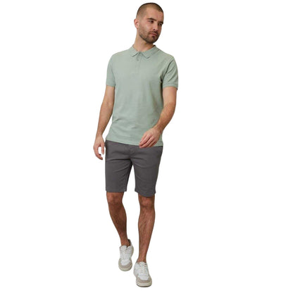 Sage - Lifestyle - Threadbare Mens Malbork Short-Sleeved Polo Shirt