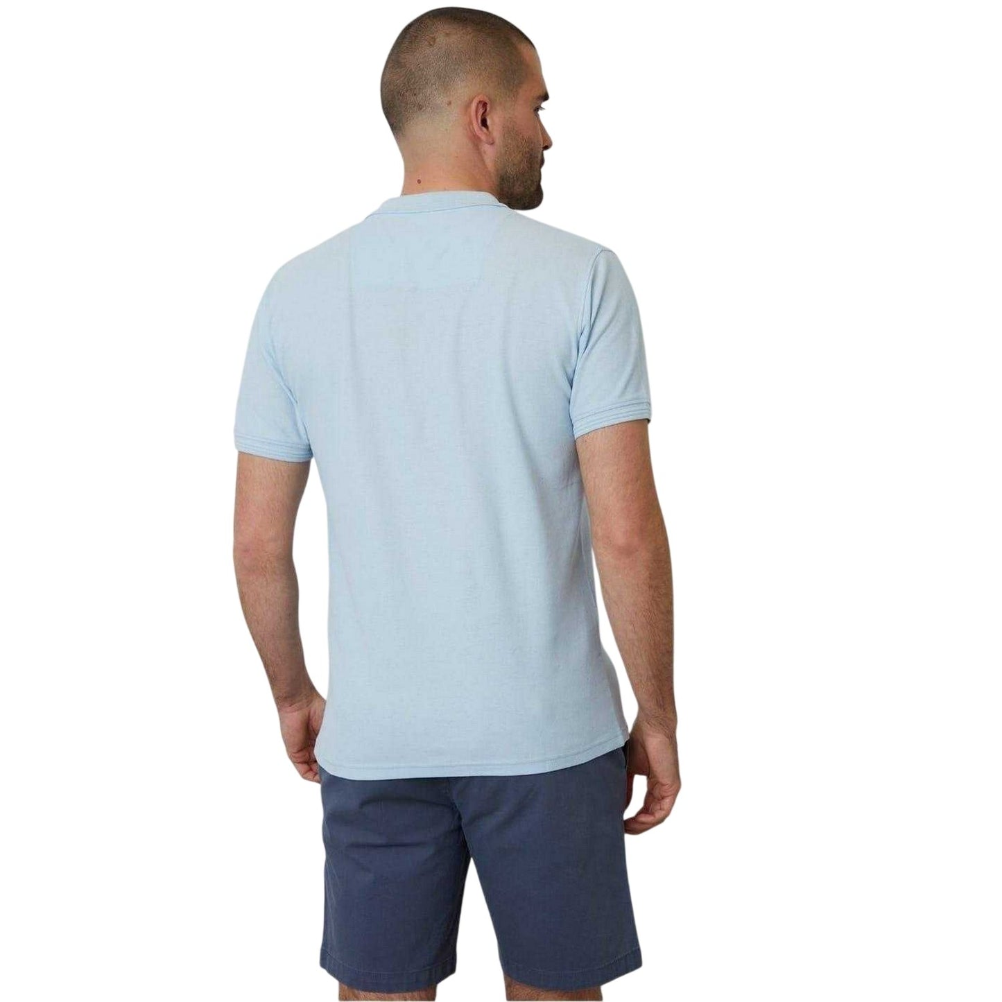 Skyway - Back - Threadbare Mens Malbork Short-Sleeved Polo Shirt