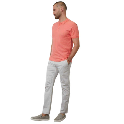 Coral - Lifestyle - Threadbare Mens Malbork Short-Sleeved Polo Shirt
