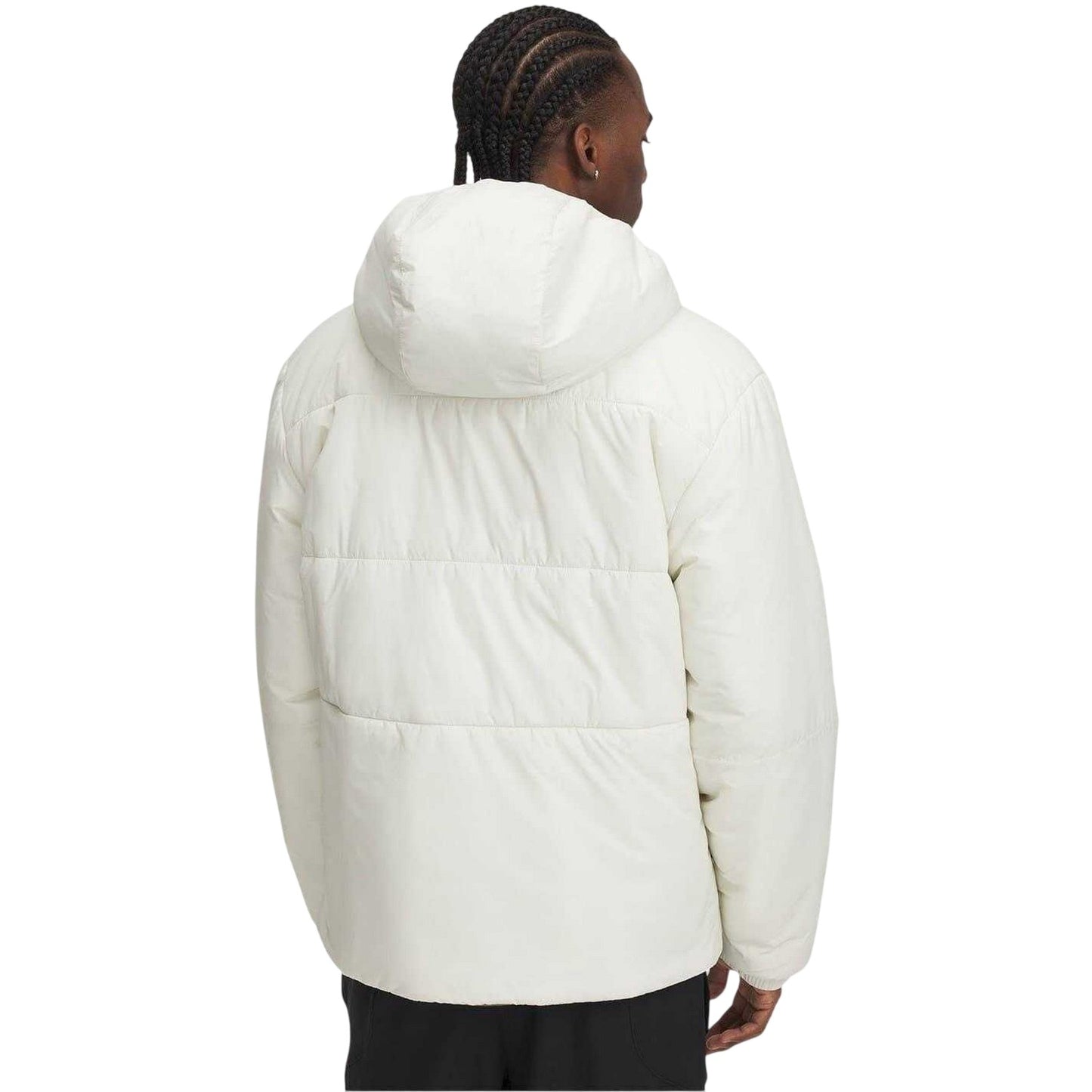 Brown - Back - Under Armour Mens Lightweight Puffer Jacket