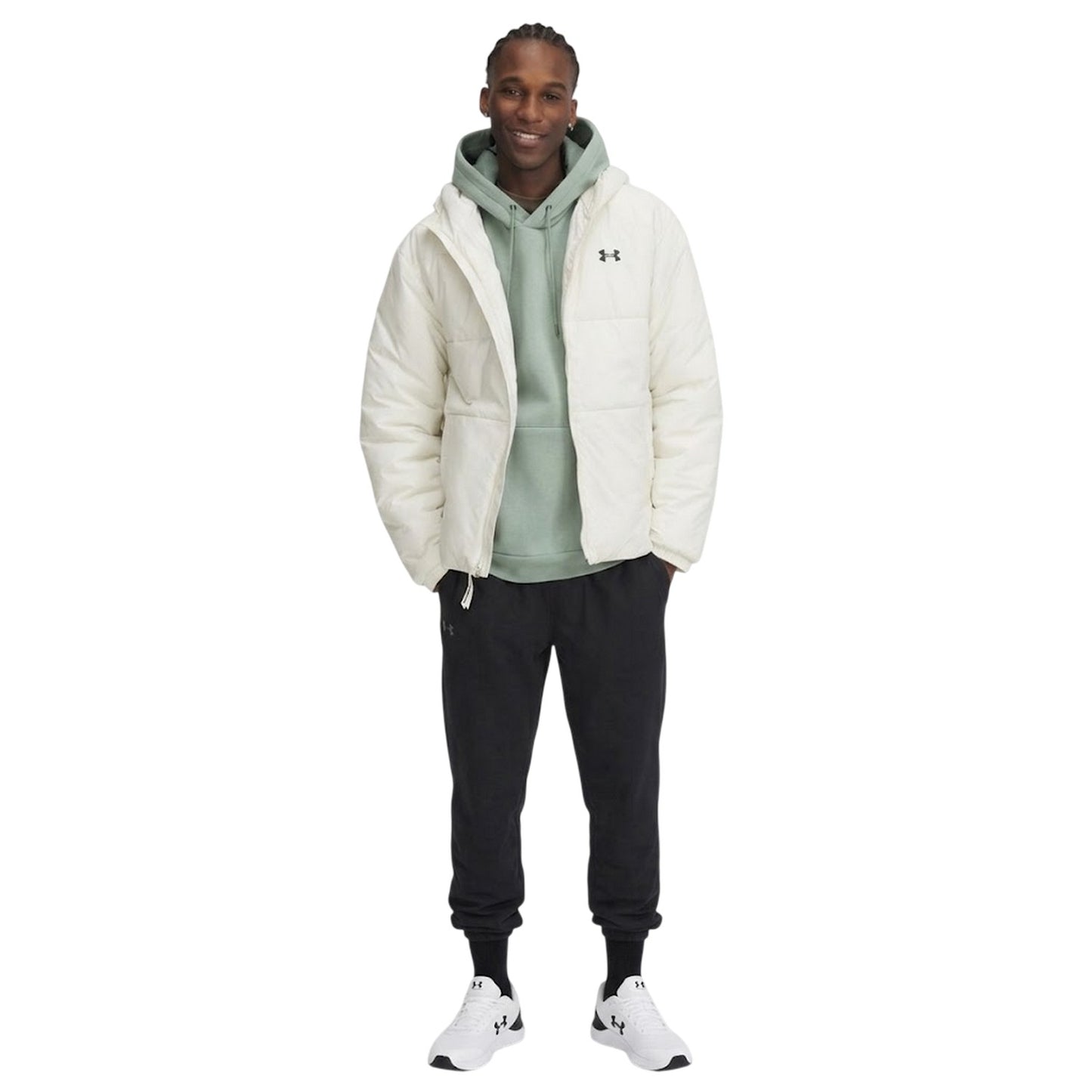 Brown - Lifestyle - Under Armour Mens Lightweight Puffer Jacket