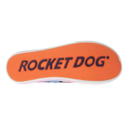 Pink - Lifestyle - Rocket Dog Womens-Ladies Jazzin Candy Tie Dye Trainers