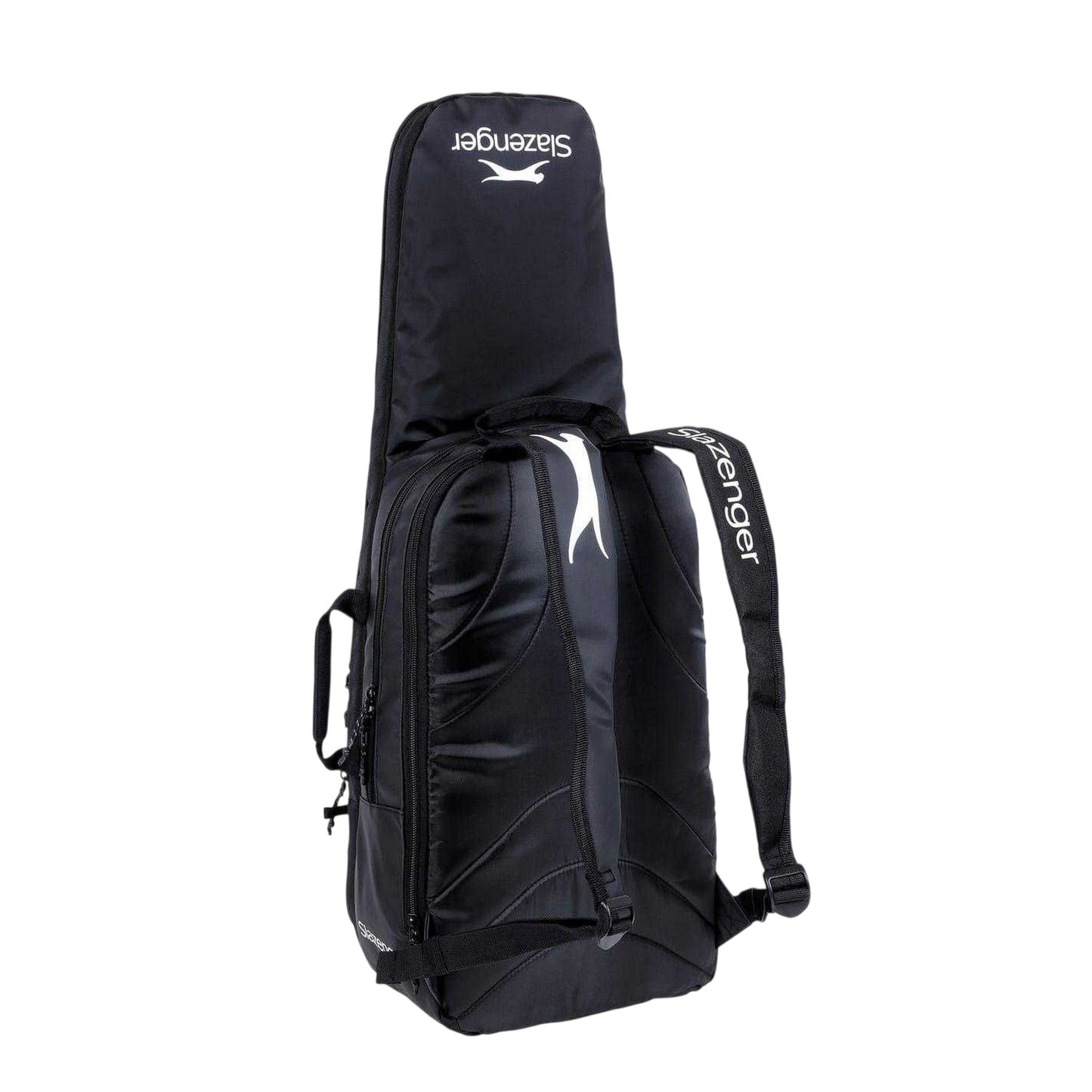 Black - Back - Slazenger 28L Racket Bag