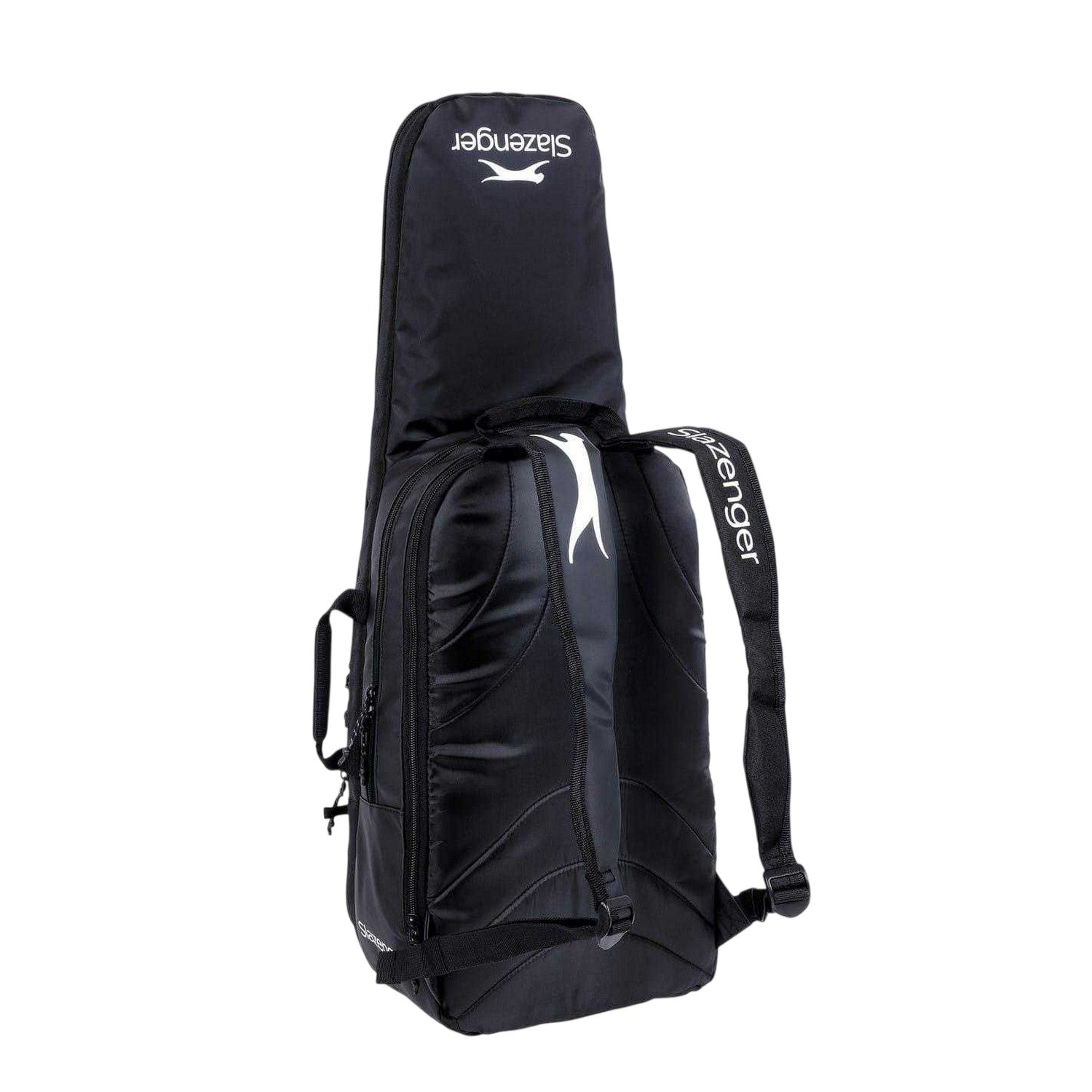 Black - Back - Slazenger 28L Racket Bag