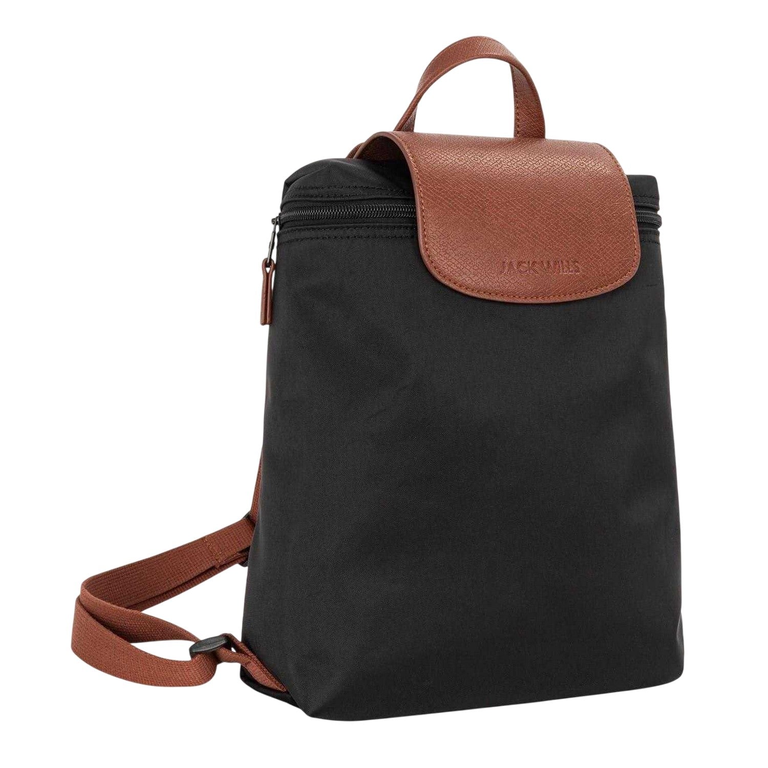 Black - Front - Jack Wills Backpack