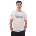 White-Grey - Front - Levis Mens Graphic Crew Neck T-Shirt