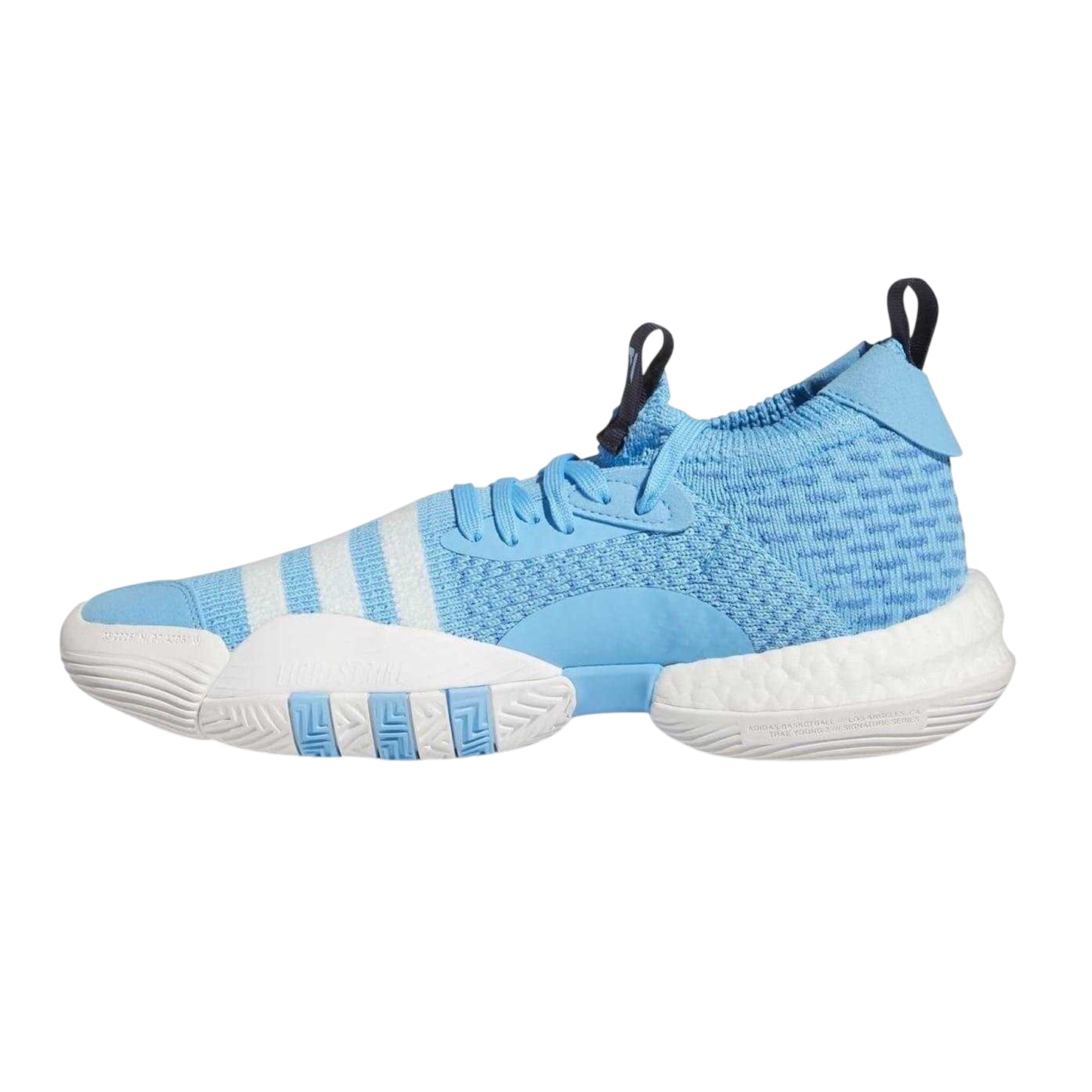 Blue - Side - Adidas Mens Trae Young 2.0 Basketball Shoes
