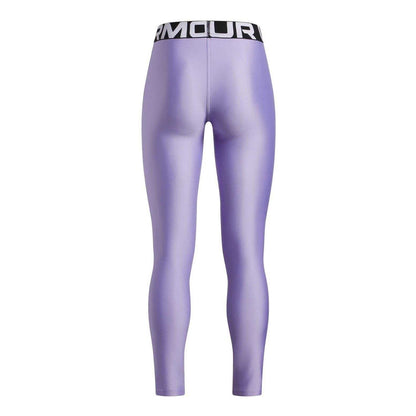 Transparent - Back - Under Armour Girls HeatGear Performance Leggings