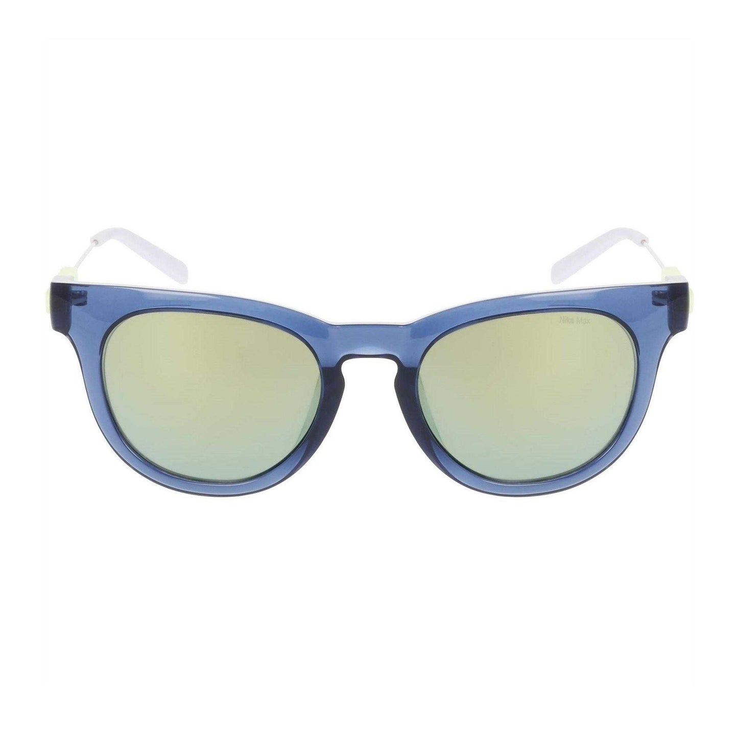 Diffused Blue-Yellow - Front - Nike Trend Oval Sunglasses