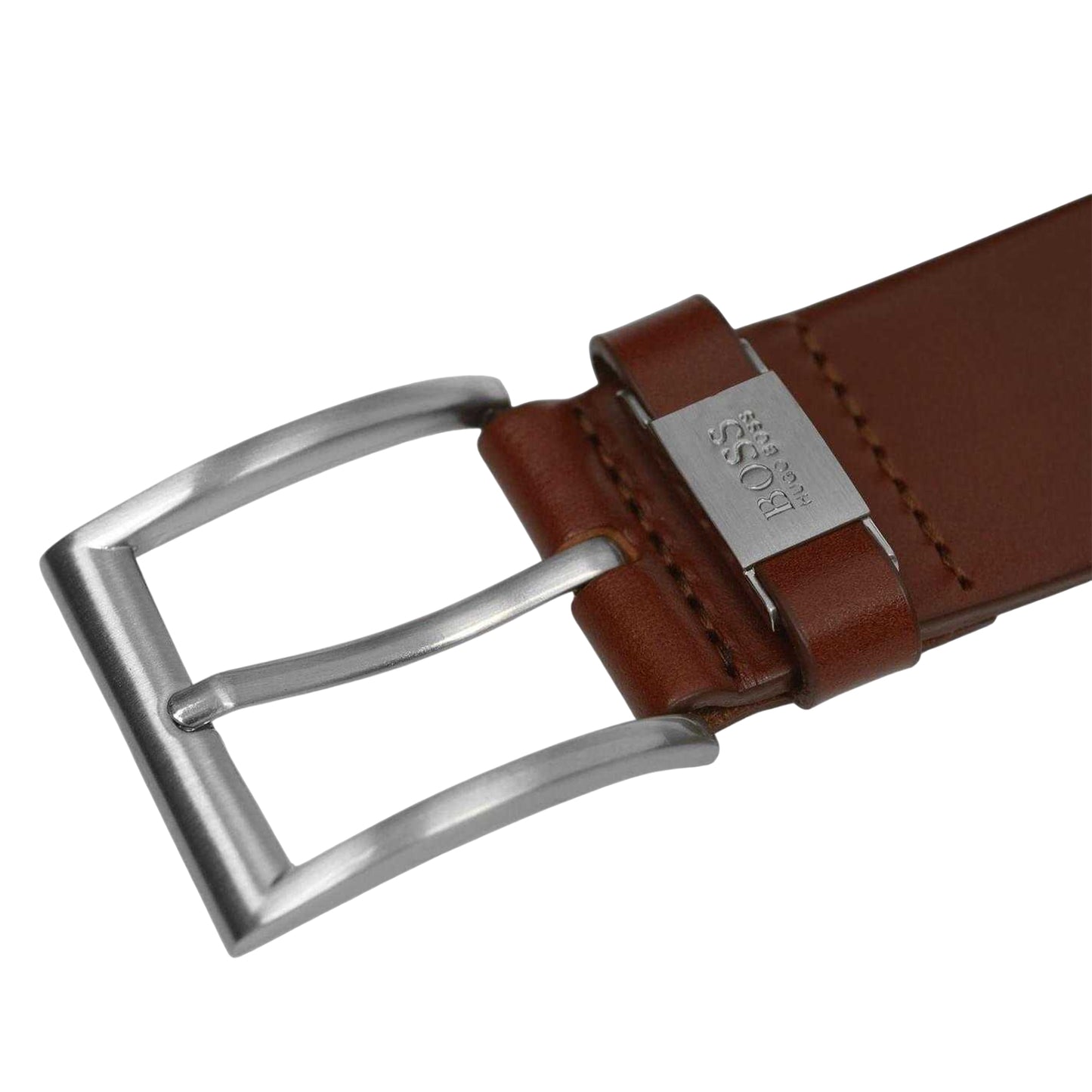 Tan - Lifestyle - Boss Connio Leather Belt