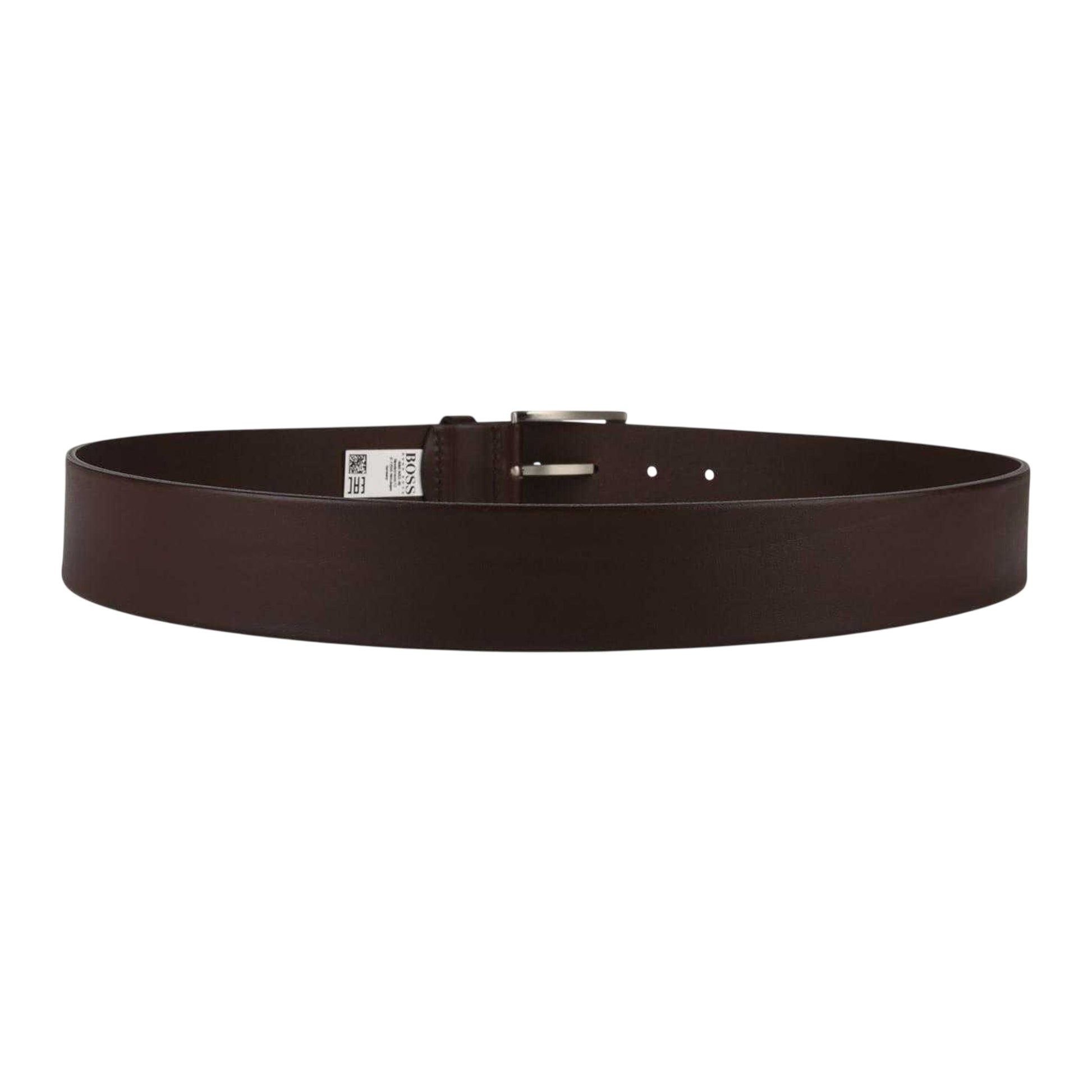 Brown - Back - Boss Connio Leather Belt