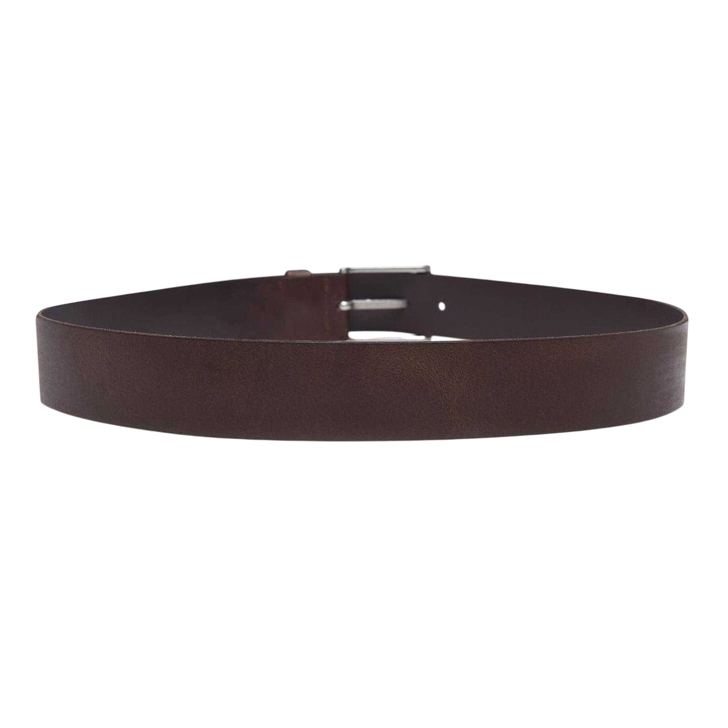 Dark Brown - Back - Levis Mens Duncan Leather Belt