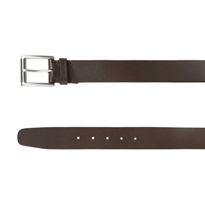 Brown - Side - Paul Smith Mens Keeper Leather Belt