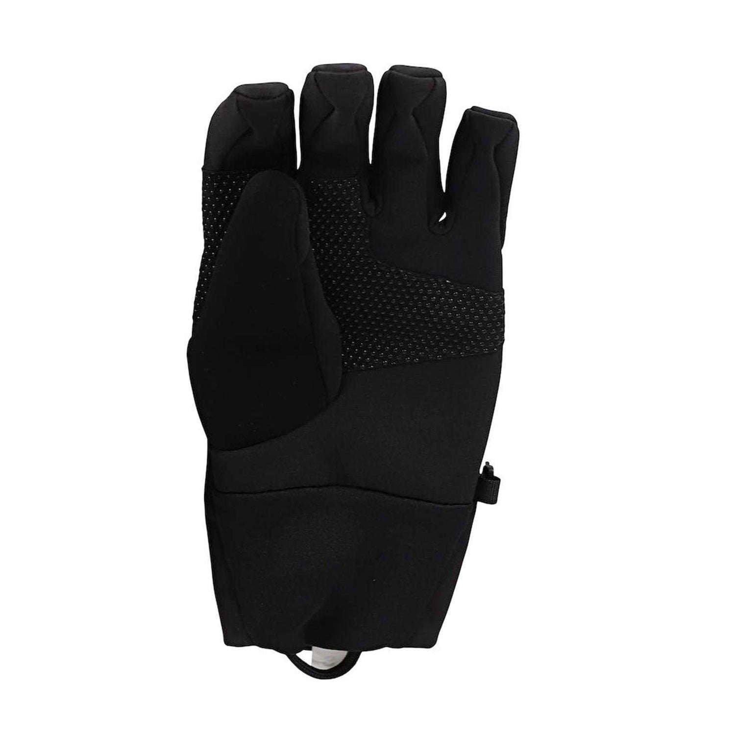 Black - Back - The North Face Womens-Ladies Apex Etip Insulated Walking Gloves
