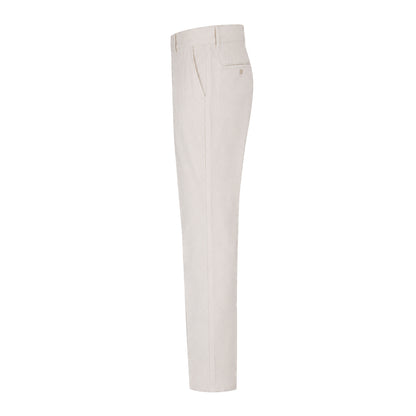 White - Side - Boss Mens Straight Chinos