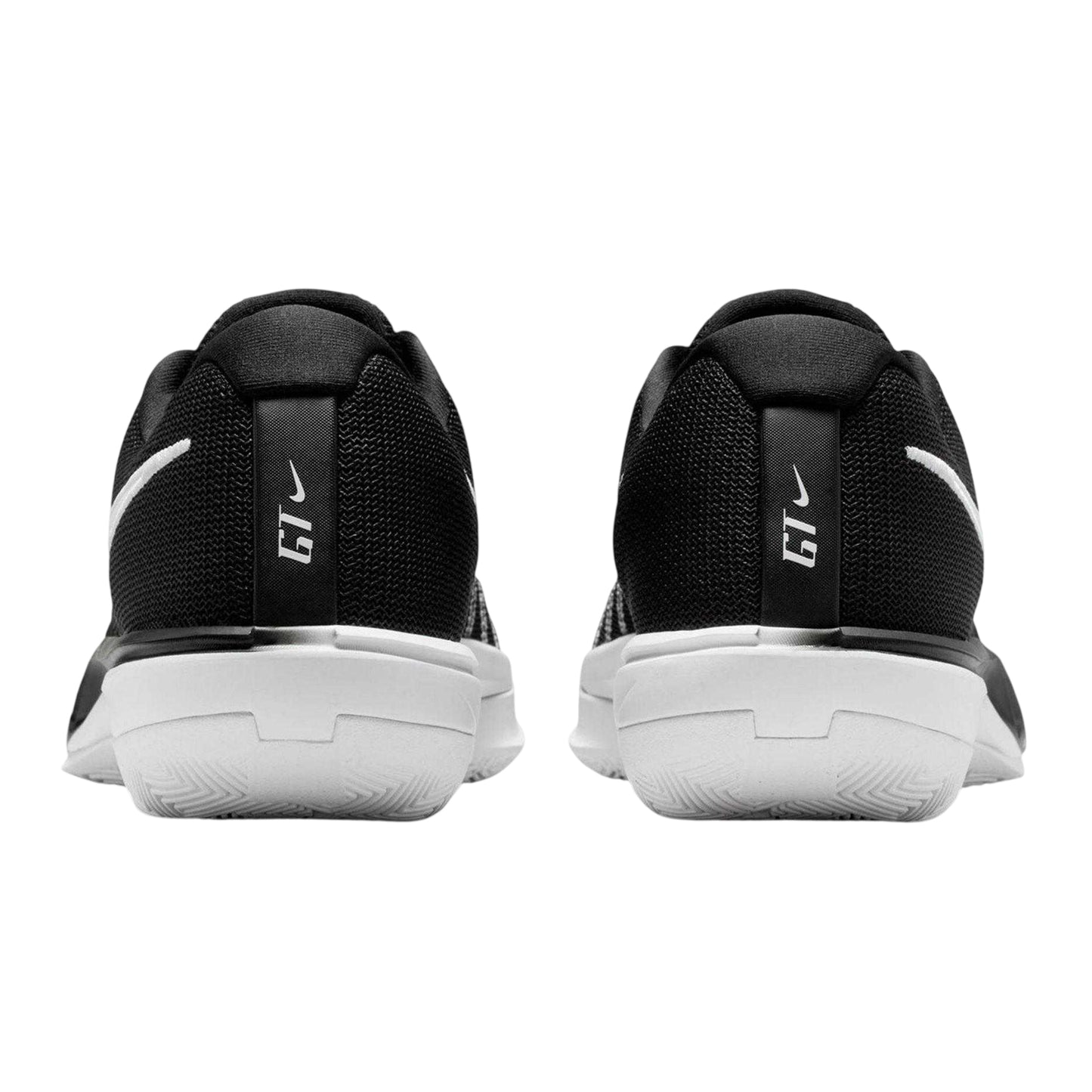 Black-White - Back - Nike Mens G.T. Cut Academy 2 Leather Basketball Shoes