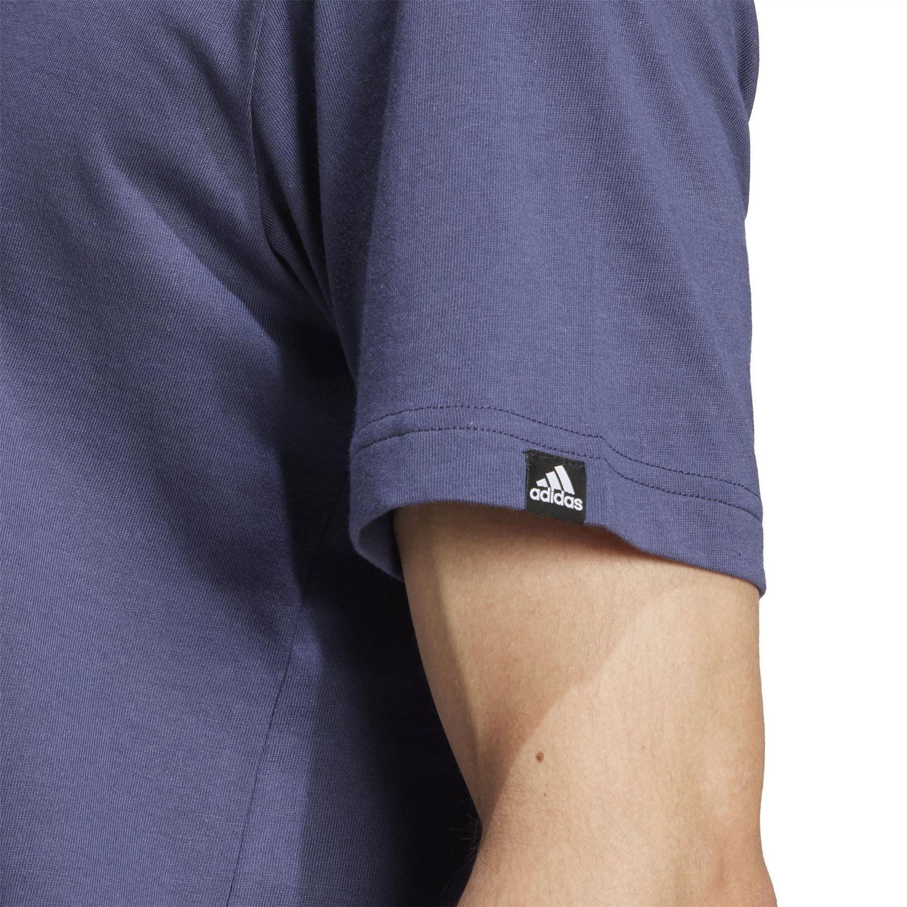 Navy - Lifestyle - Adidas Mens Mountain Logo T-Shirt