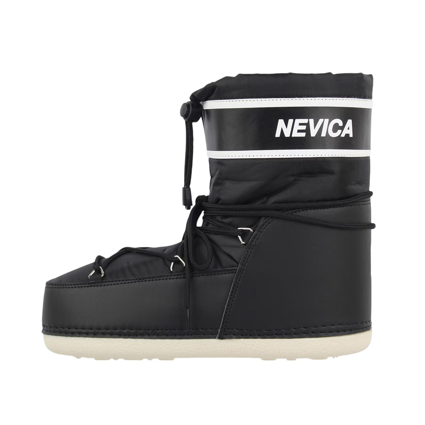 Black - Back - Nevica Womens-Ladies Zermatt Snow Boots