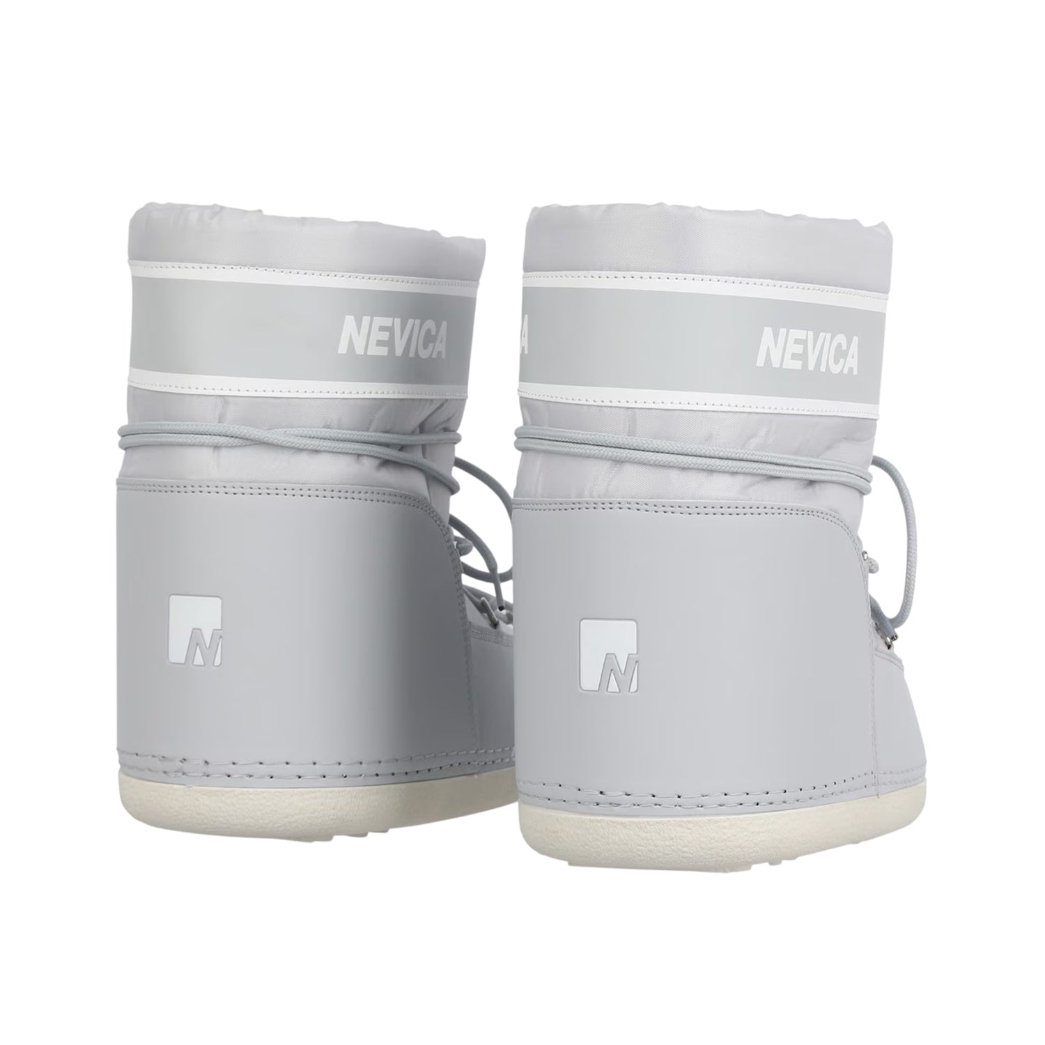Grey - Back - Nevica Womens-Ladies Zermatt Snow Boots