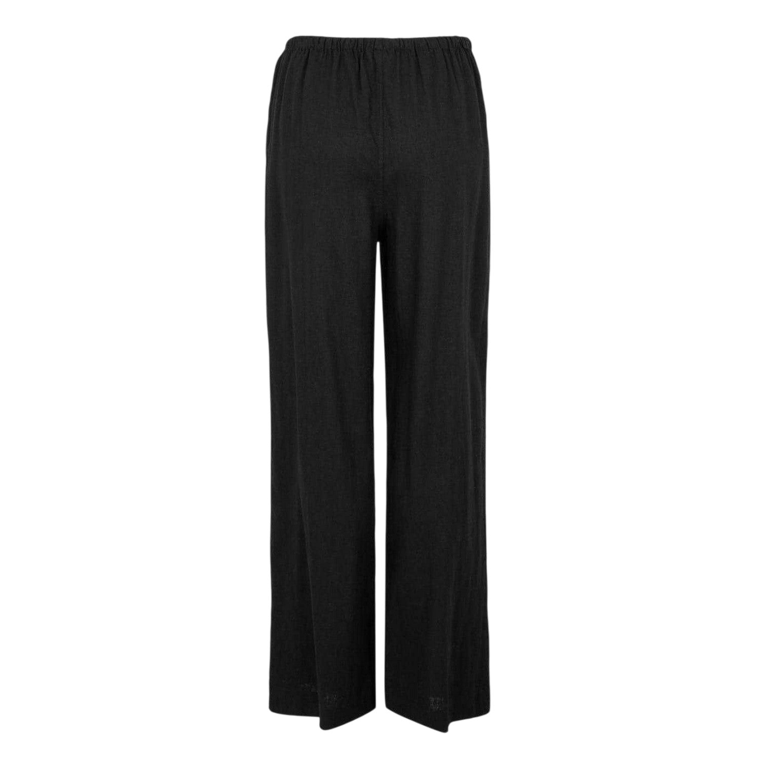 Black - Back - Nobody´s Child Womens-Ladies Lightweight Wide Leg Trousers